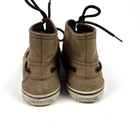 Sperry Topsiders Boy's Bahama Chukka Boot Shoes Mid-Top Suede Casual Size 4.5 - Picture 4 of 7